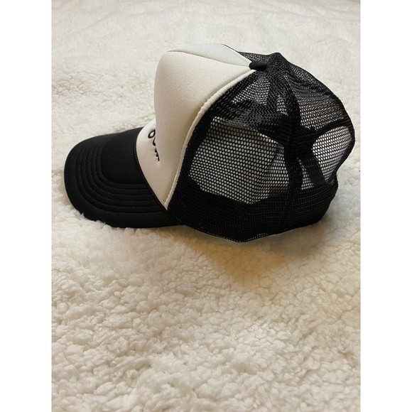 Blxst Exclusive Vip Tour Merch Mesh Trucker Hat Cap Snapback Black White EUC - Picture 4 of 5